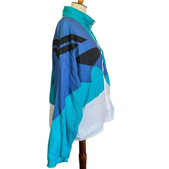Aviat Sportif Vintage 80’s/90’s Color Block Oversized Windbreaker Size Large (Un - Picture 7 of 11